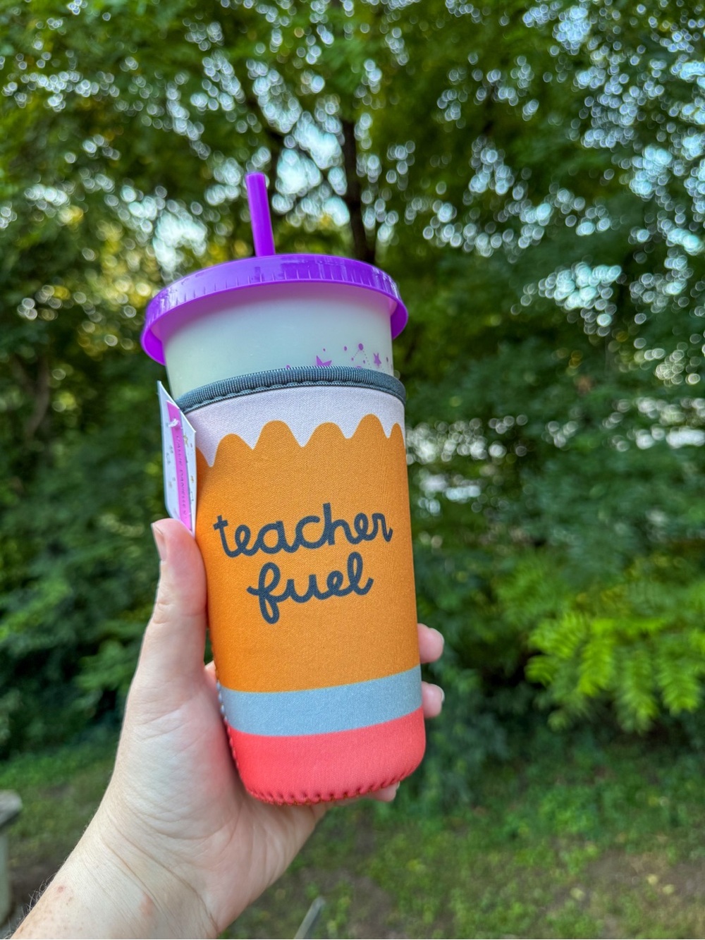 Medium Teacher Fuel Insulated Cup Sleeve